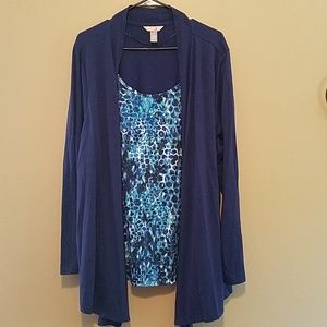 White Stag Cami/Sweater